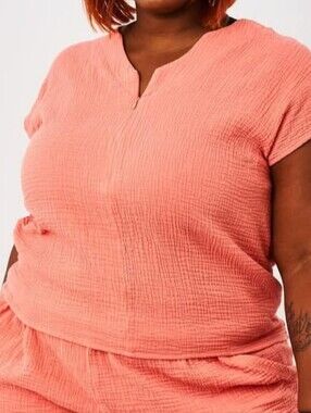 Latched Mama Coastline Cotton Top